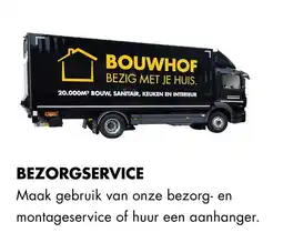 Bouwhof Bezorgservice aanbieding