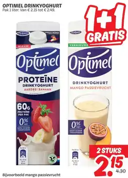 Dekamarkt OPTIMEL DRINKYOGHURTVan aanbieding