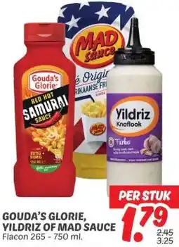 Dekamarkt GOUDA'S GLORIE, YILDRIZ OF MAD SAUCE aanbieding