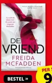 Boekenvoordeel De vriend aanbieding