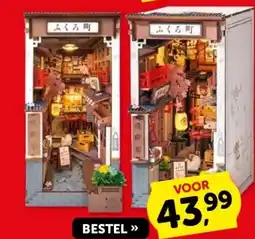Boekenvoordeel Robotime book nook sakura wine alley TGB11 aanbieding