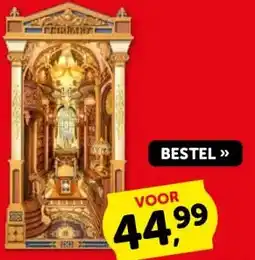 Boekenvoordeel Robotime Book Nook Library of Wonders aanbieding