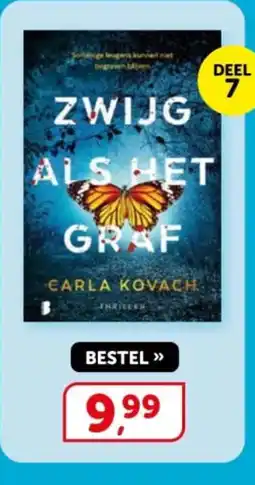 Boekenvoordeel Zwijg als het graf aanbieding
