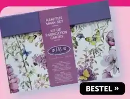 Boekenvoordeel Kaarten maken set JBS Paarse box aanbieding