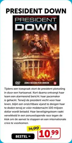 Boekenvoordeel President down aanbieding