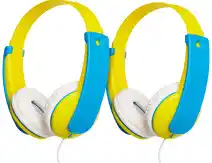 Coolblue JVC HA-KD7 Geel duopack aanbieding