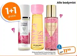 Trekpleister Alle bodymist aanbieding