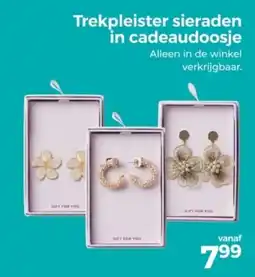 Trekpleister Trekpleister sieraden in cadeaudoosje aanbieding