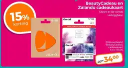 Trekpleister BeautyCadeau en Zalando cadeaukaart aanbieding