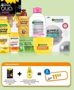 Trekpleister Garnier Oils Closs Gekleurd haarmasker Luxe Brunette aanbieding