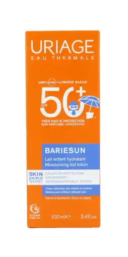 De Online Drogist Uriage Bariésun Moisturizing Kid Lotion SPF 50+ aanbieding
