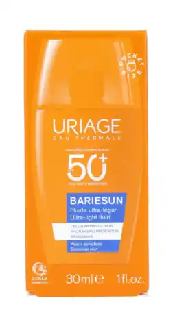 De Online Drogist Uriage Bariesun Fluide Ultra Light Fluid SPF50 aanbieding