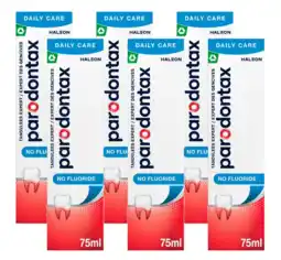 De Online Drogist Parodontax Fluoridevrij Tandpasta Multiverpakking aanbieding
