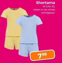 Trekpleister Shortama aanbieding