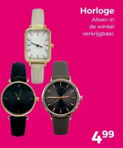 Trekpleister Horloge aanbieding