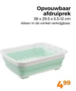 Trekpleister Opvouwbaar afdruiprek aanbieding