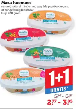 Coop Maza hoemoes aanbieding
