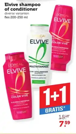 Coop Elvive shampoo of conditioner aanbieding