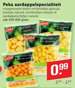 Coop Peka aardappelspecialiteit aanbieding