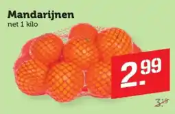 Coop Mandarijnen aanbieding
