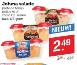 Coop Johma salade aanbieding