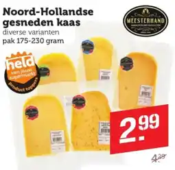 Coop Noord-Hollandse gesneden kaas aanbieding