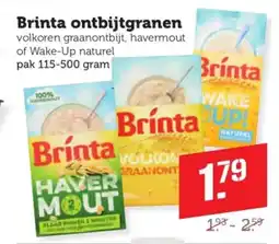 Coop Brinta ontbijtgranen aanbieding