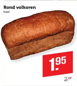 Coop Rond volkoren heel aanbieding