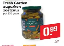 Coop Fresh Garden augurken zoetzuur aanbieding