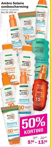 Coop Ambre Solaire zonbescherming aanbieding