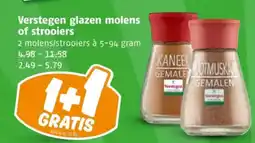 Poiesz Verstegen glazen molens of strooiers aanbieding