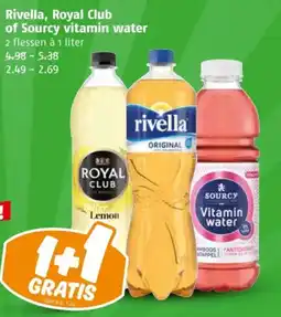 Poiesz Rivella, Royal Club of Sourcy vitamin water aanbieding