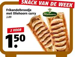 Poiesz Frikandelbroodje met Oliehoorn curry aanbieding