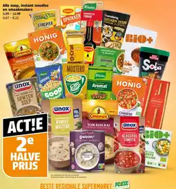 Poiesz Alle soep, instant noodles en smaakmakers aanbieding