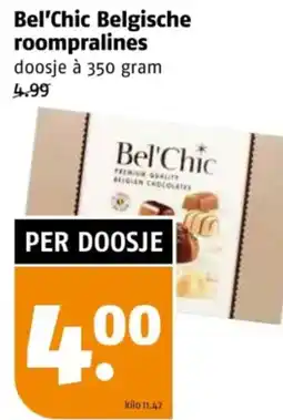 Poiesz Bel'Chic Belgische roompralines aanbieding