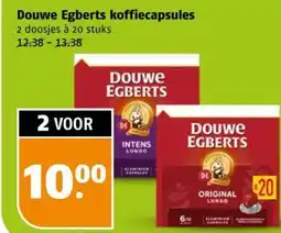 Poiesz Douwe Egberts koffiecapsules aanbieding