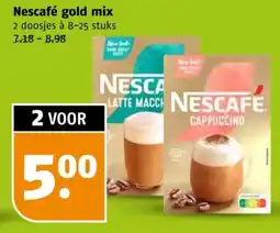 Poiesz Nescafé gold mix aanbieding