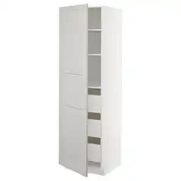 IKEA Witte metod keukenkast met verstelbare planken voor het opbergen in de keuken aanbieding