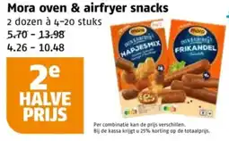 Poiesz Mora oven & airfryer snacks aanbieding