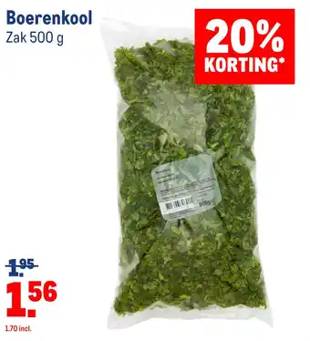 Makro Boerenkool aanbieding