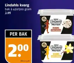 Poiesz Lindahls kvarg aanbieding