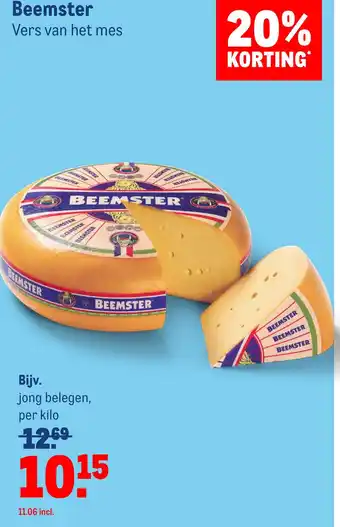 Makro Beemster Vers van het mes aanbieding