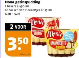 Poiesz Mona gezinspudding aanbieding