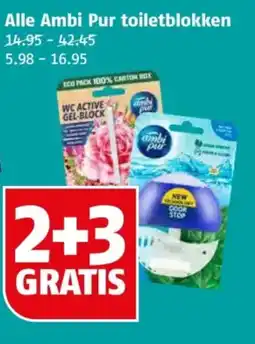 Poiesz Alle Ambi Pur toiletblokken aanbieding