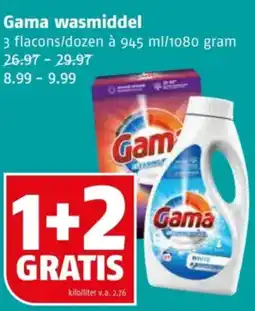 Poiesz Gama wasmiddel aanbieding