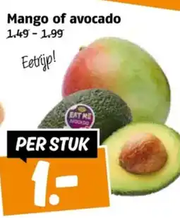 Poiesz Mango of avocado aanbieding
