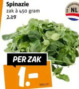 Poiesz Spinazie aanbieding