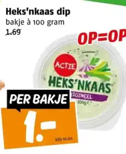 Poiesz Heks'nkaas dip aanbieding