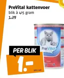 Poiesz PreVital kattenvoer aanbieding