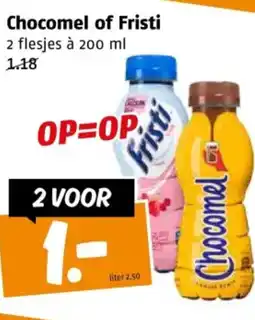 Poiesz Chocomel of Fristi aanbieding